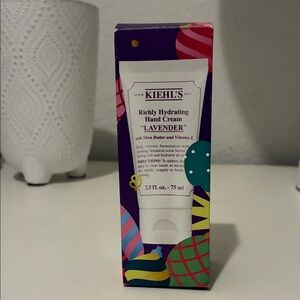 Kiehl's Richly Hydrating Lavender Hand Cream - Multicolor Box